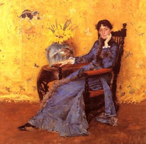 ミスドラウィーラーの肖像 作： William Merritt Chase